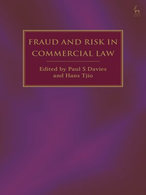 cover image of Fraud and Risk in Commercial Law